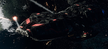 Space battles, Cylon war, Battlestar Galactica, Vibe Studio HD wallpaper