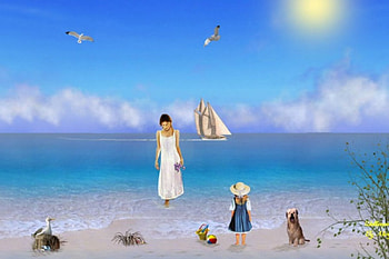 Gorgeous Summer Day 1200x800, sea, summer, ocean, beaches HD wallpaper