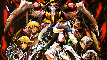 Overload, anime, characters HD wallpaper