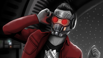 Star Lord Monochrome Art, star-lord, superheroes, artwork HD wallpaper