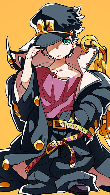 Johnny joester anime, jotaro kujo HD phone wallpaper