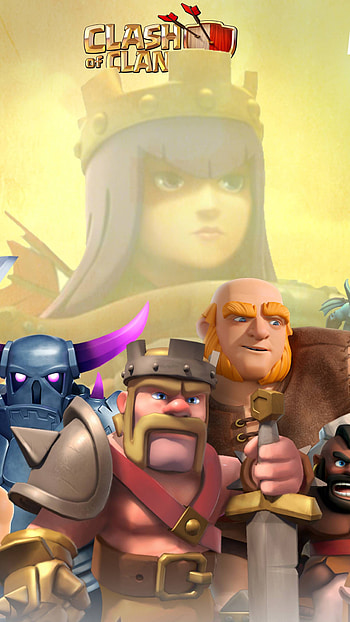 Clash of Clans mobile game, Gaming revolution, Mobile gaming experience, Portable entertainment HD phone wallpaper