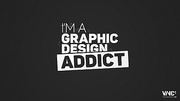 I Am A Graphic Design Addict, graphic, design, typography, addict, logo HD wallpaper