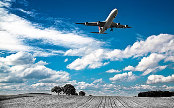 Field, Vehicles, Swiss Airlines, Aircraft HD wallpaper