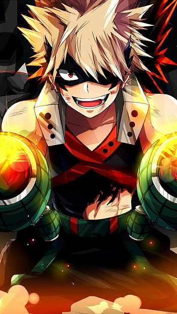 Explosive Bakugou — MHA , Katsuki Bakugou, Anime, My Hero Academia HD phone wallpaper