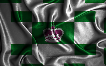 Charlottetown flag, , silk wavy flags, canadian cities, Day of Charlottetown, Flag of Charlottetown, fabric flags, 3D art, Charlottetown, cities of Canada, Charlottetown 3D flag HD wallpaper