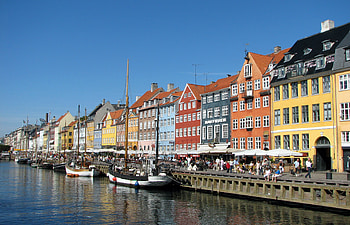 Nyhavn, Copenhagen, Boats, Denmark HD wallpaper