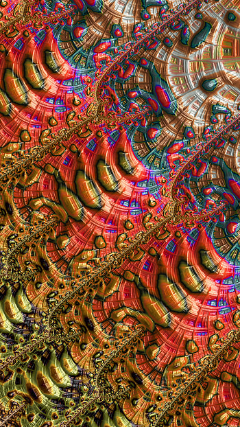 Fractal Art Trippy Psychedelic Background for Smart, colors, psychedelic, trippy, Abstract, fractal HD phone wallpaper