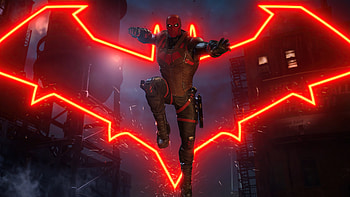 Red Hood, Gotham Knights, video game HD wallpaper