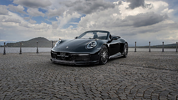 TechArt Porsche 911 Carrera 4S Cabriolet 2020 HD wallpaper