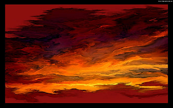 Landscape, Sunset, Sky HD wallpaper