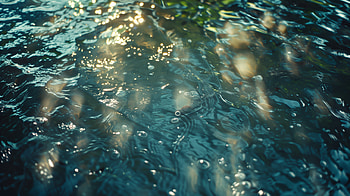 Summer Serenity, summer aesthetic, water, sunlight, texture HD wallpaper