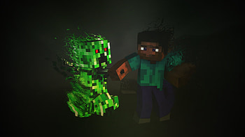 Minecraft Creeper, minecraft, games HD wallpaper
