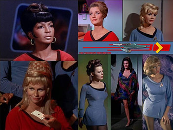 Starfleet Eye Candy, uhura, janice rand, chapel, marlena HD wallpaper