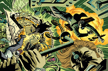 DC’s The New Frontier: Epic Comic Splash, Comic, DC: The New Frontier HD wallpaper