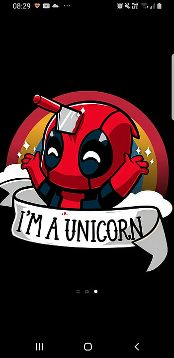 deadpool, red, art HD phone wallpaper