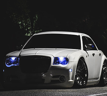 Tuning, Chrysler, Cars, Car, Chrysler 300C, Xenon HD wallpaper