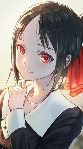 Kaguya Shinomiya, Anime character, Stunning background, High resolution HD phone wallpaper