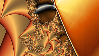 Fractal Art for your - Trippy, gold, digital, psychedelic, trippy, Abstract, fractal HD wallpaper