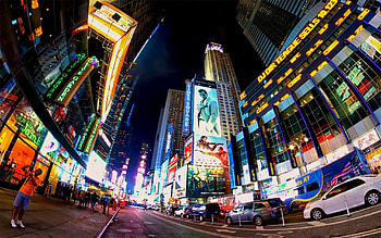 High-definition display, Vibrant visuals, Urban beauty, Modern metropolis HD wallpaper