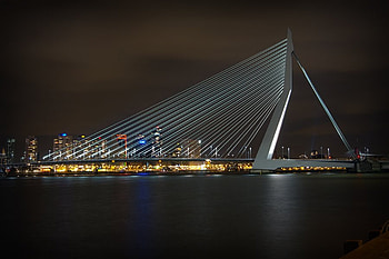 Bridge at Night, bridge, at night, beautiful HD wallpaper