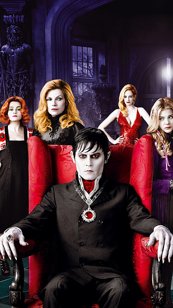 Dark Shadows (2022) movie HD phone wallpaper