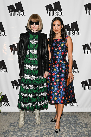 Anna Wintour, Vogue veterans, El Museo del Barrio benefit, Fashion industry gathering HD phone wallpaper