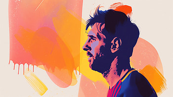Messi Magic: Vibrant Sports, Sports, Lionel Messi HD wallpaper