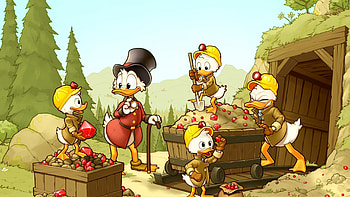 DuckTales Animation, Disney mine, Huey Scrooge McDuck, Ducktales HD wallpaper