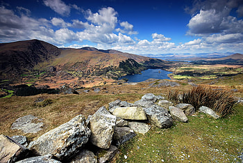 Beara Peninsula , Ireland, lakes, nature HD wallpaper