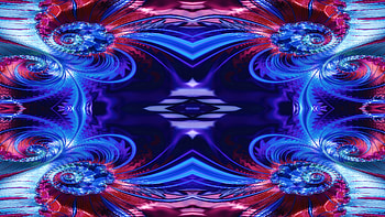 Trippy Psychedelic Fractal, trippy, psychedelic, aesthetic, pattern, Abstract, fractal HD wallpaper