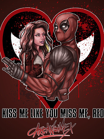 Vanessa from Deadpool, Artistic , Intense romance, Memorable scenes HD phone wallpaper