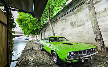 Transport, Landscape, Auto, Bridges HD wallpaper