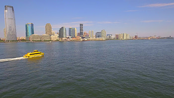Water Taxi, Aerial video, Coal Harbour, Bowen Island HD wallpaper