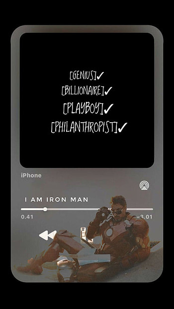 I am Iron Man, Tony, Music, Tony-Stark, Iron-Man, Marvel, Stark HD phone wallpaper