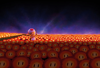 Toad's Sea of Caps — Super Mario Bros. (2023) Ultra, Toad (Mario), movie, Super Mario Bros. (2023) HD wallpaper