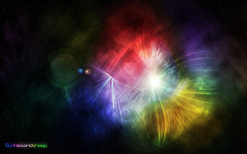 Abstract, Sky, Smoke, Rainbow, Multicolored, Motley, Colorful, Colourful, Iridescent HD wallpaper