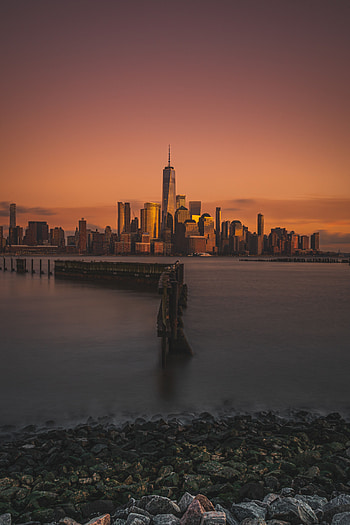 Cities, Rivers, Architecture, City, Building, Coast HD phone wallpaper