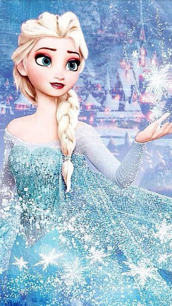 Frozen Elsa, Frozen, Cartoon HD phone wallpaper