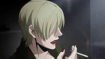 Gina Paulklee, Gangsta, Anime expressions, Striking art HD wallpaper