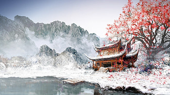 Chinese Bridges HD wallpaper