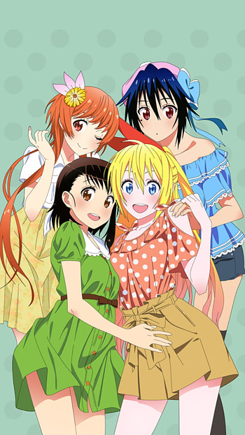Nisekoi Charm: Marika, Kosaki, Chitoge & Seishirou Delight, Kosaki Onodera, Chitoge Kirisaki, Anime, Nisekoi HD phone wallpaper