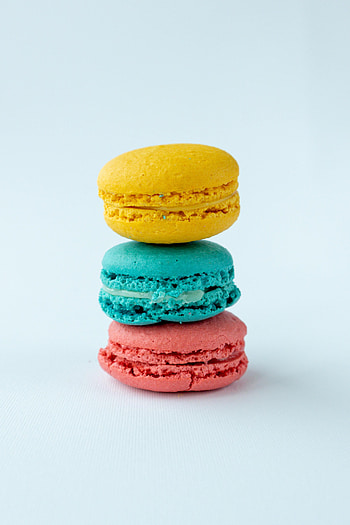 Food, Desert, Multicolored, Motley, Cake, Bakery Products, Baking, Macaroons, Makaroons HD phone wallpaper