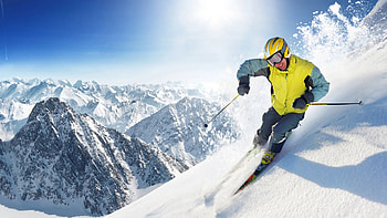 Alpine skiing sports, Skiing HD wallpaper