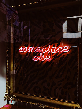Words, Neon, Illumination, Backlight, Inscription, Text, Frame HD phone wallpaper