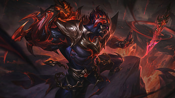 Shen Nightbringer Skin LoL WR Splash Art, Video Game, League Of Legends, Shen (League Of Legends) HD wallpaper