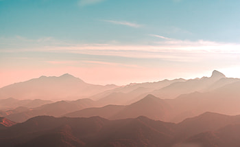 Early Morning Mountains Scenery, mountains, scenery, nature HD wallpaper