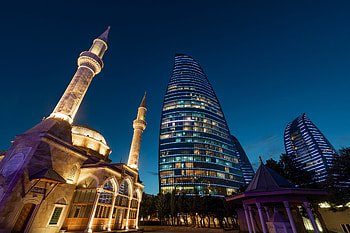 Tourism growth, 2023 targets, Boosting visitor numbers, Azerbaijan's ambition HD wallpaper