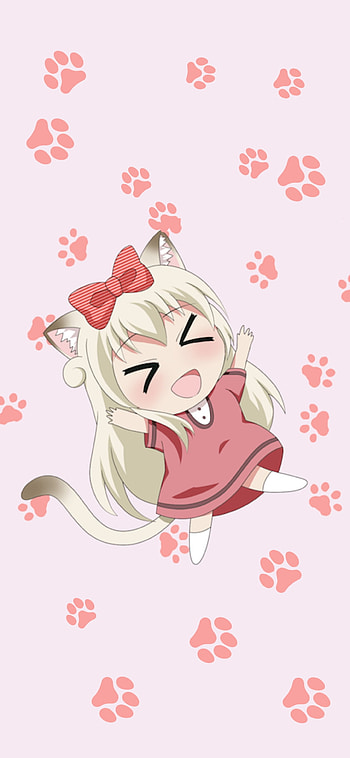 Nyanko days, Cute, Neko HD phone wallpaper