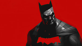 Batman Red Series Comic Cover , batman, superheroes, artist, artwork, digital-art, artstation HD wallpaper